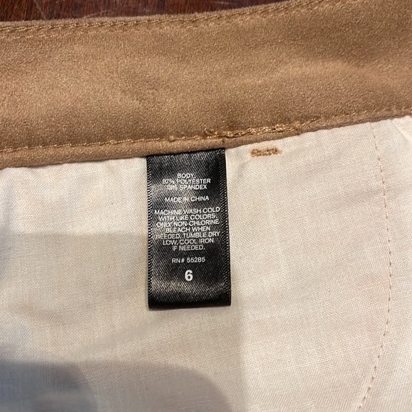 Express Jeans faux suede size six miniskirt - Picture 5 of 5